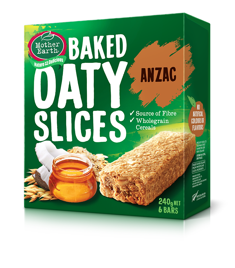 Anzac Baked Oaty Slice