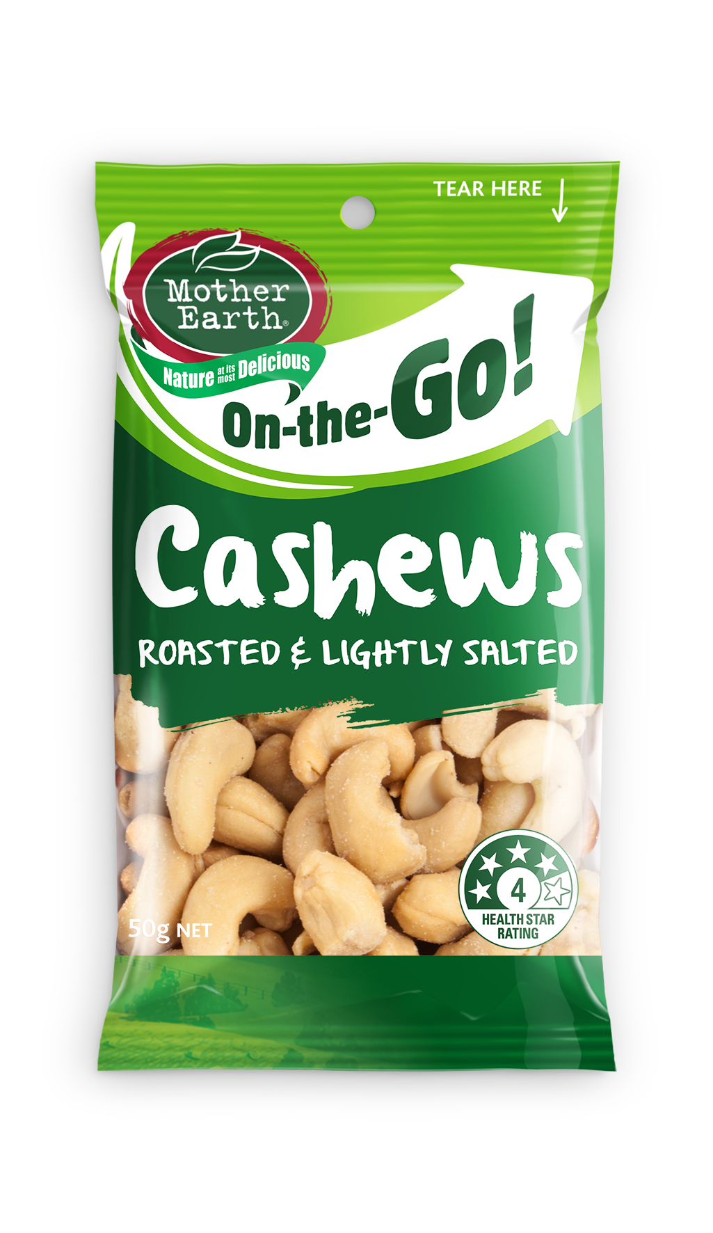 Cashews Lightly Roasted & Salted 50g