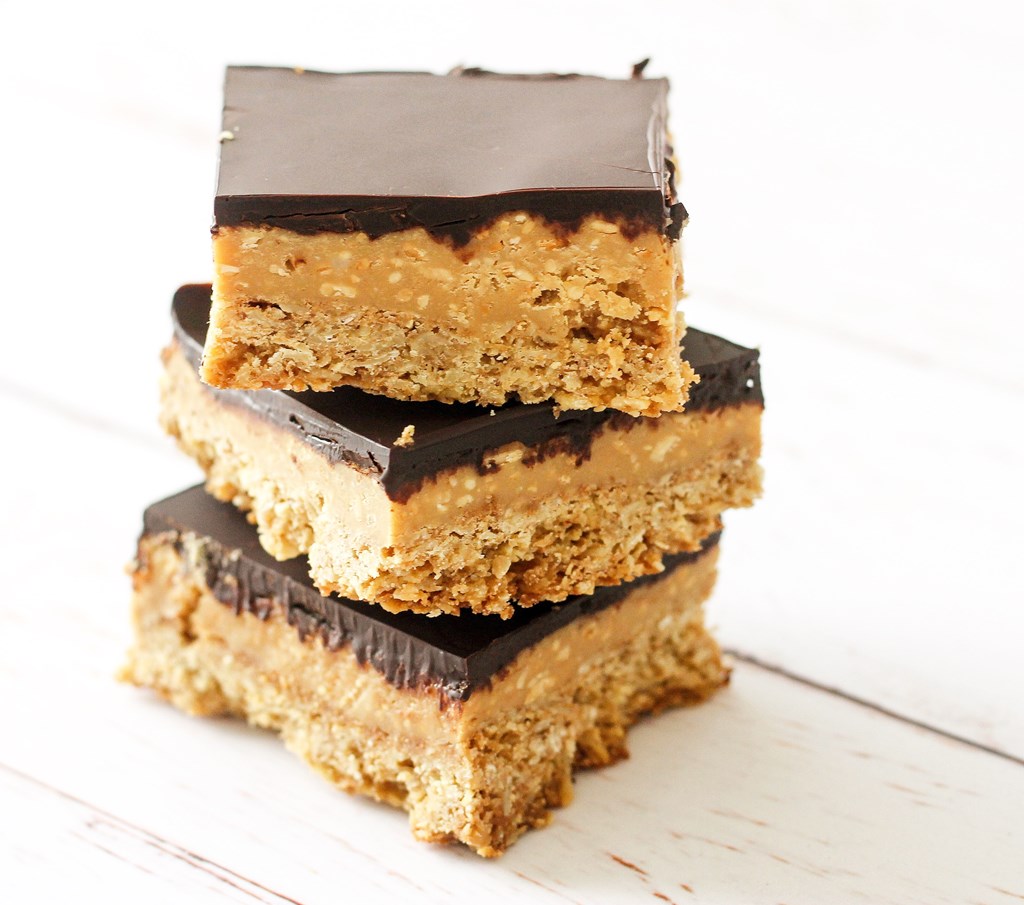 Crunchy Peanut Butter Slice
