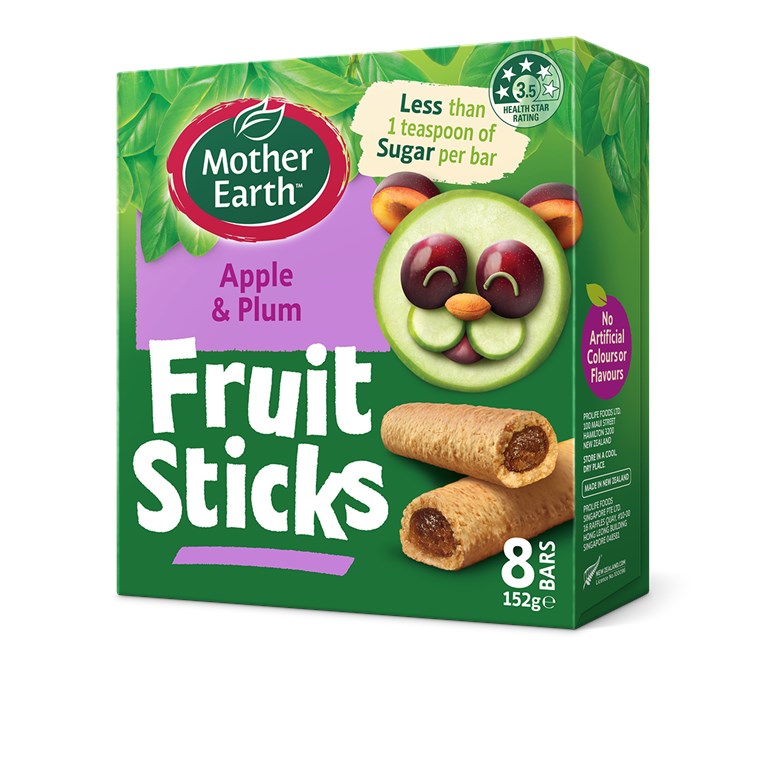 Mother Earth Fruit Sticks Apple & Plum Mother Earth Fruit Sticks Apple & Plum