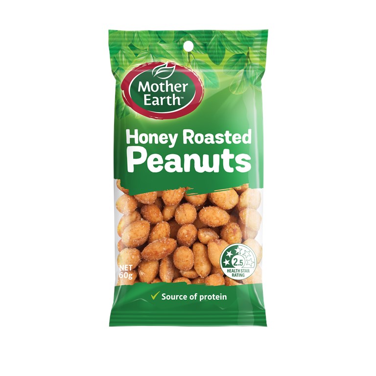Honey Roasted Peanuts 60g