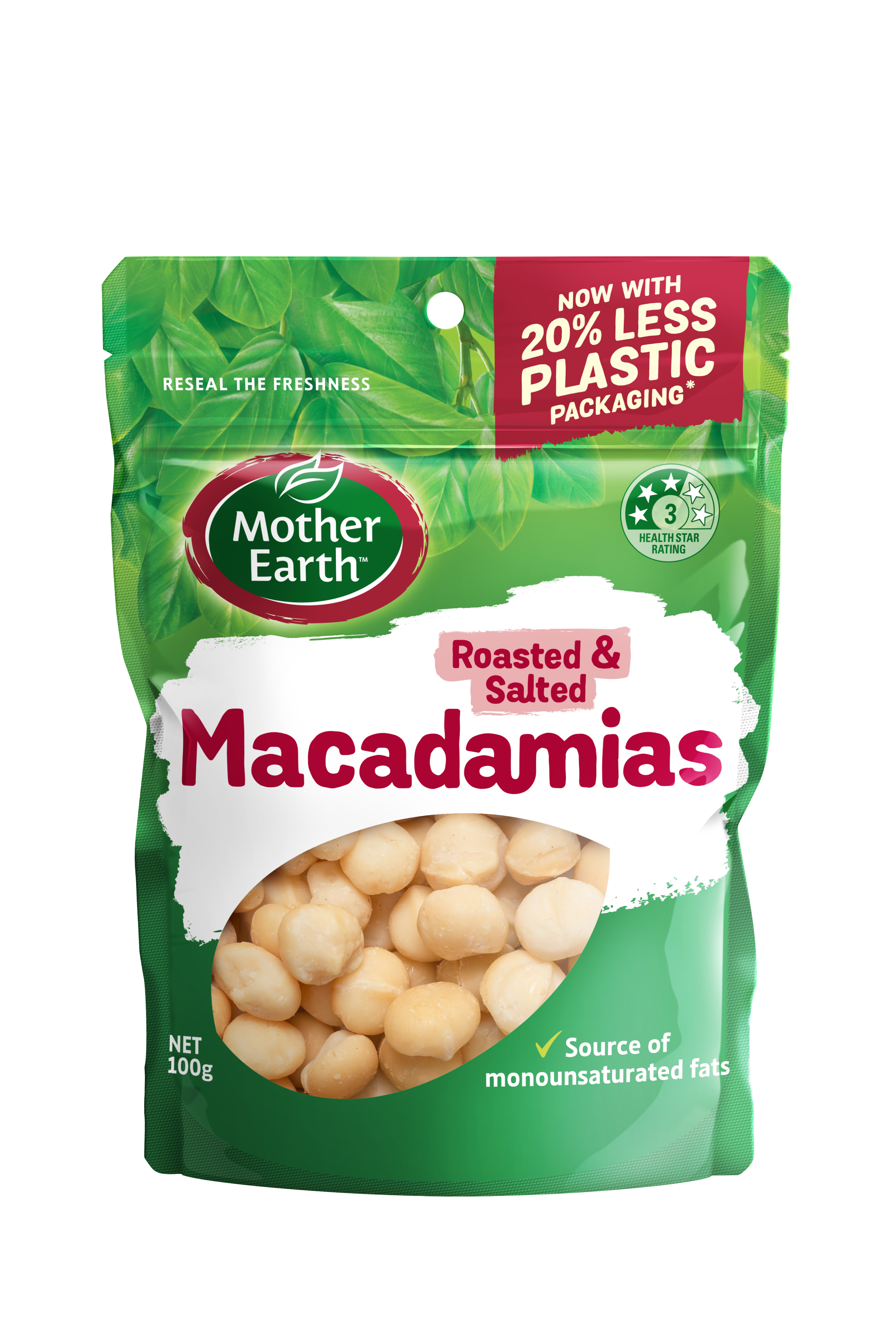 Roasted & Salted Macadamias 100g