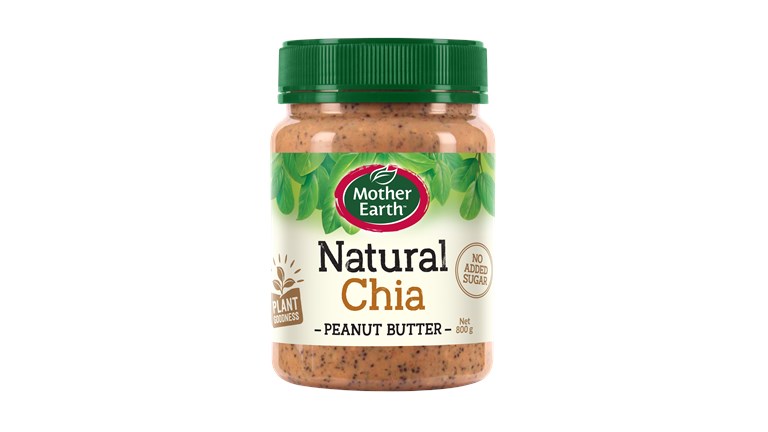 Natural Chia Peanut Butter 800g