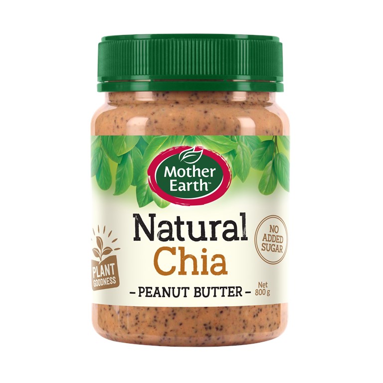 Natural Chia Peanut Butter 800g