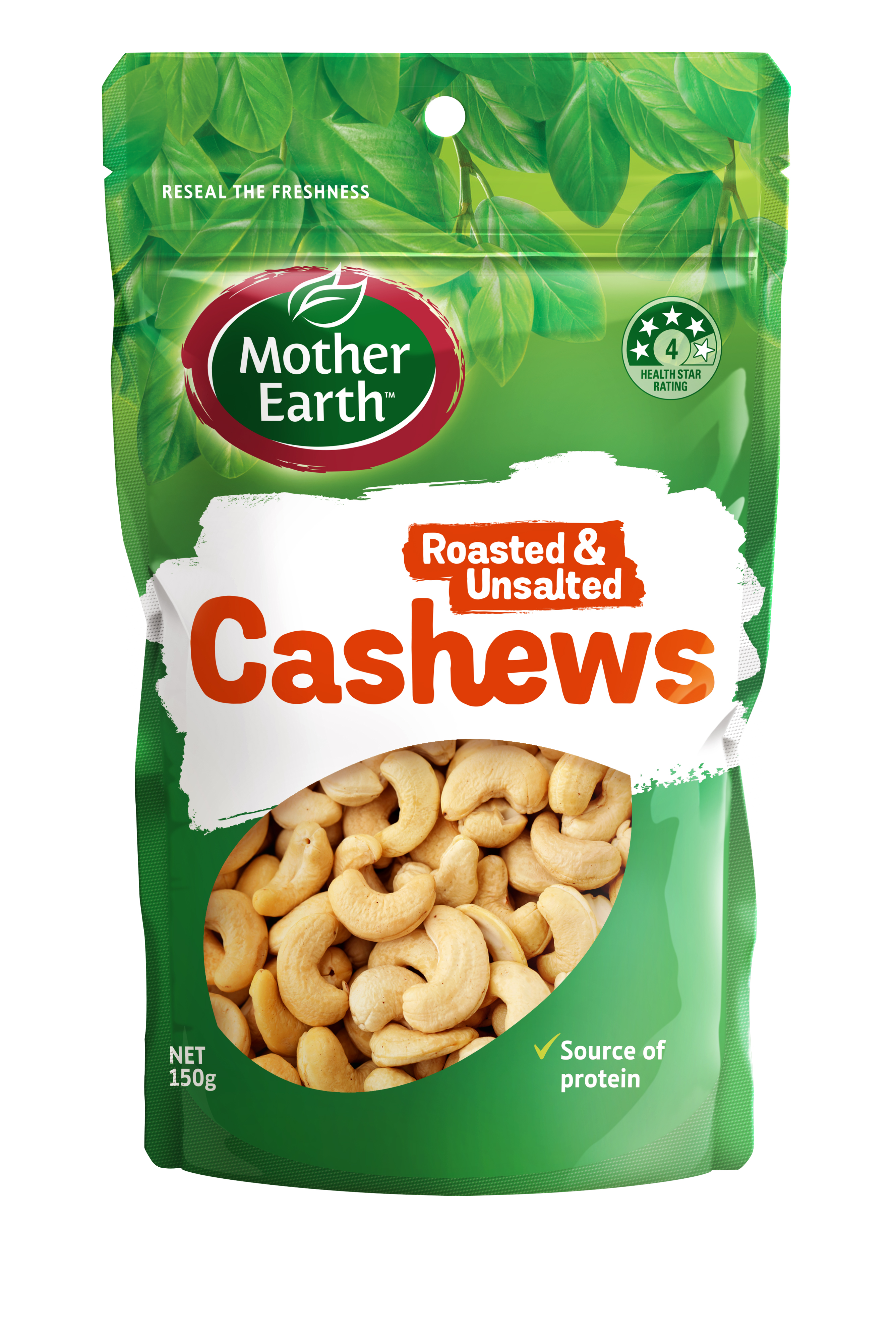 Roasted & Unsalted Cashews