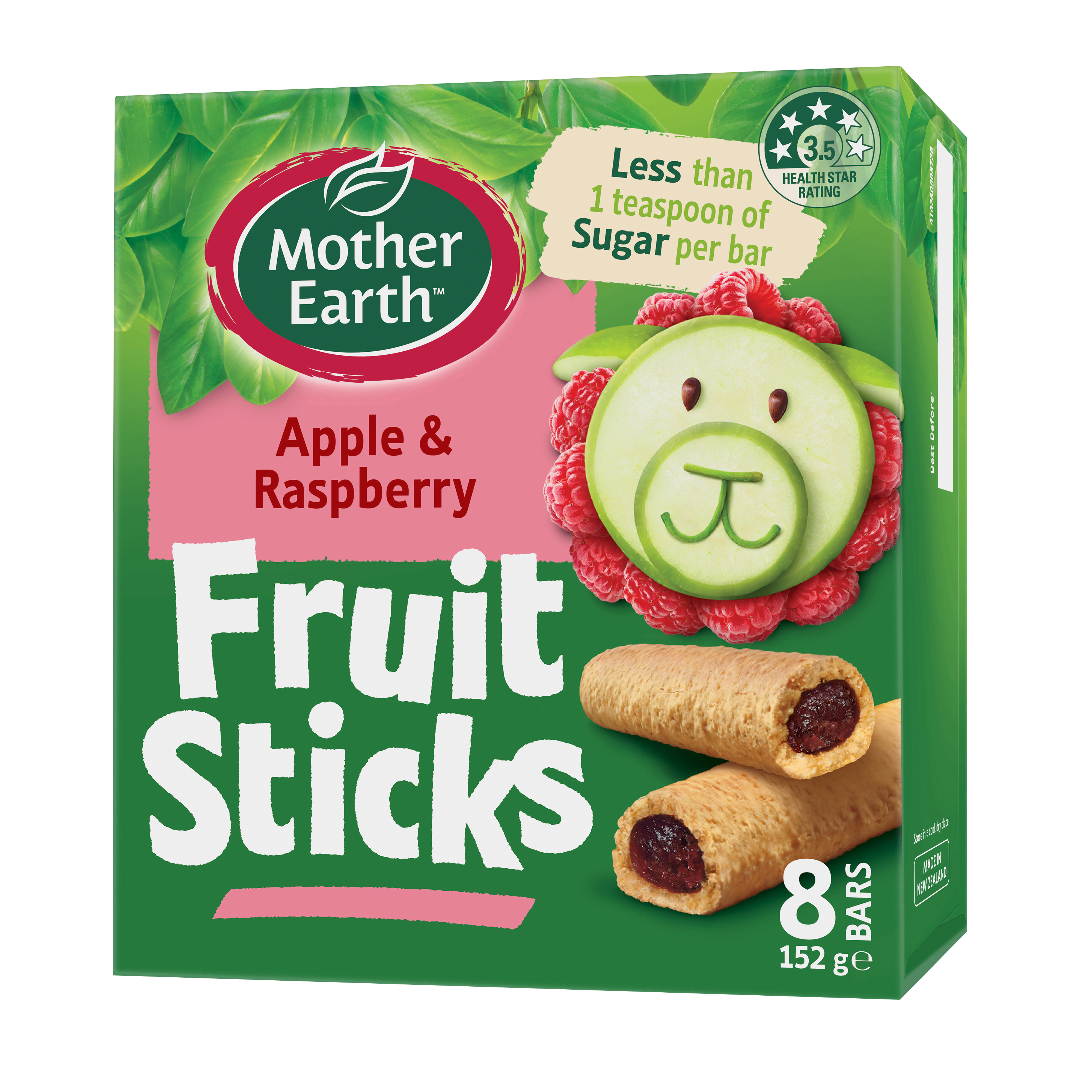 Apple & Raspberry Fruit Sticks